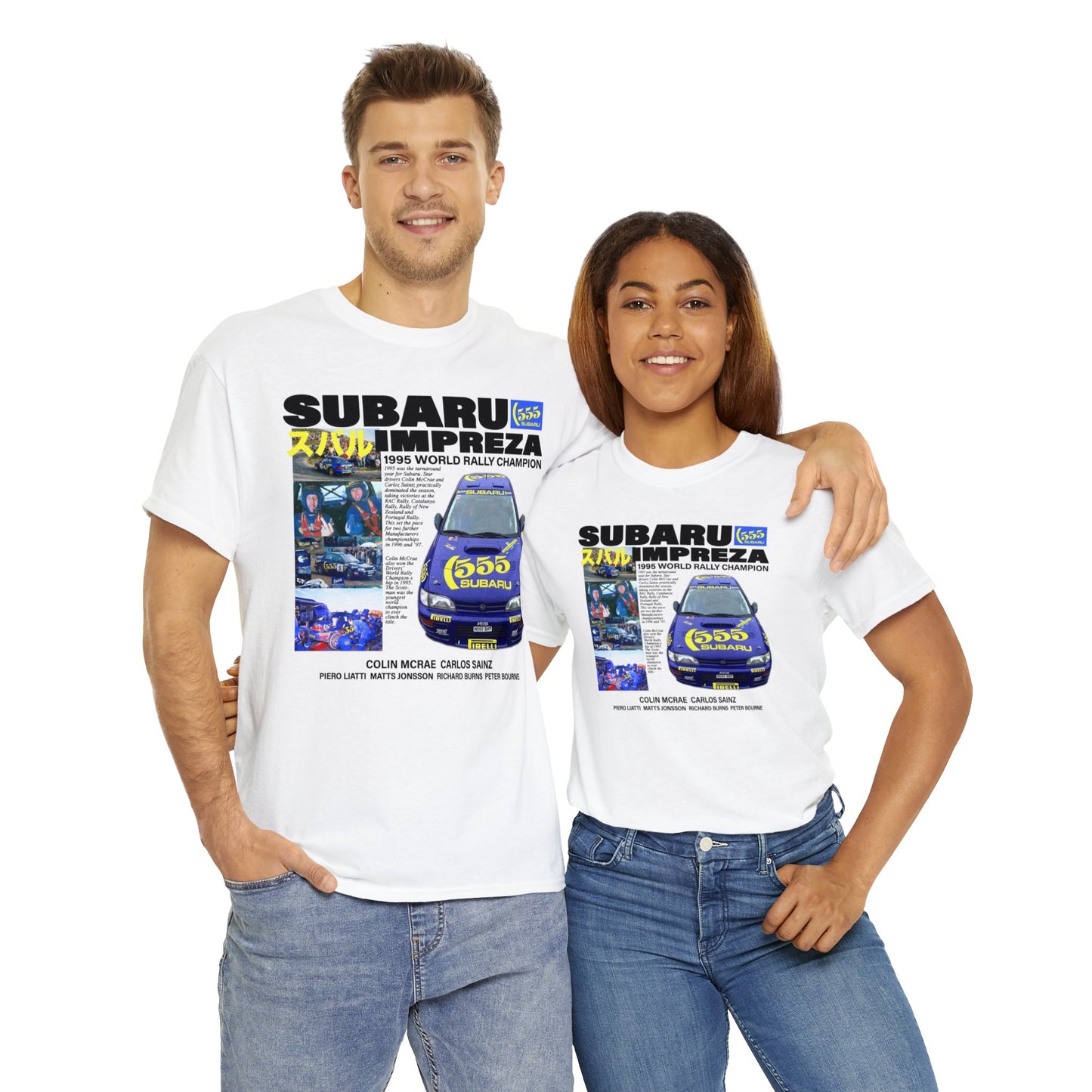 SUBARU IMPREZA WRX 555 SHIRT