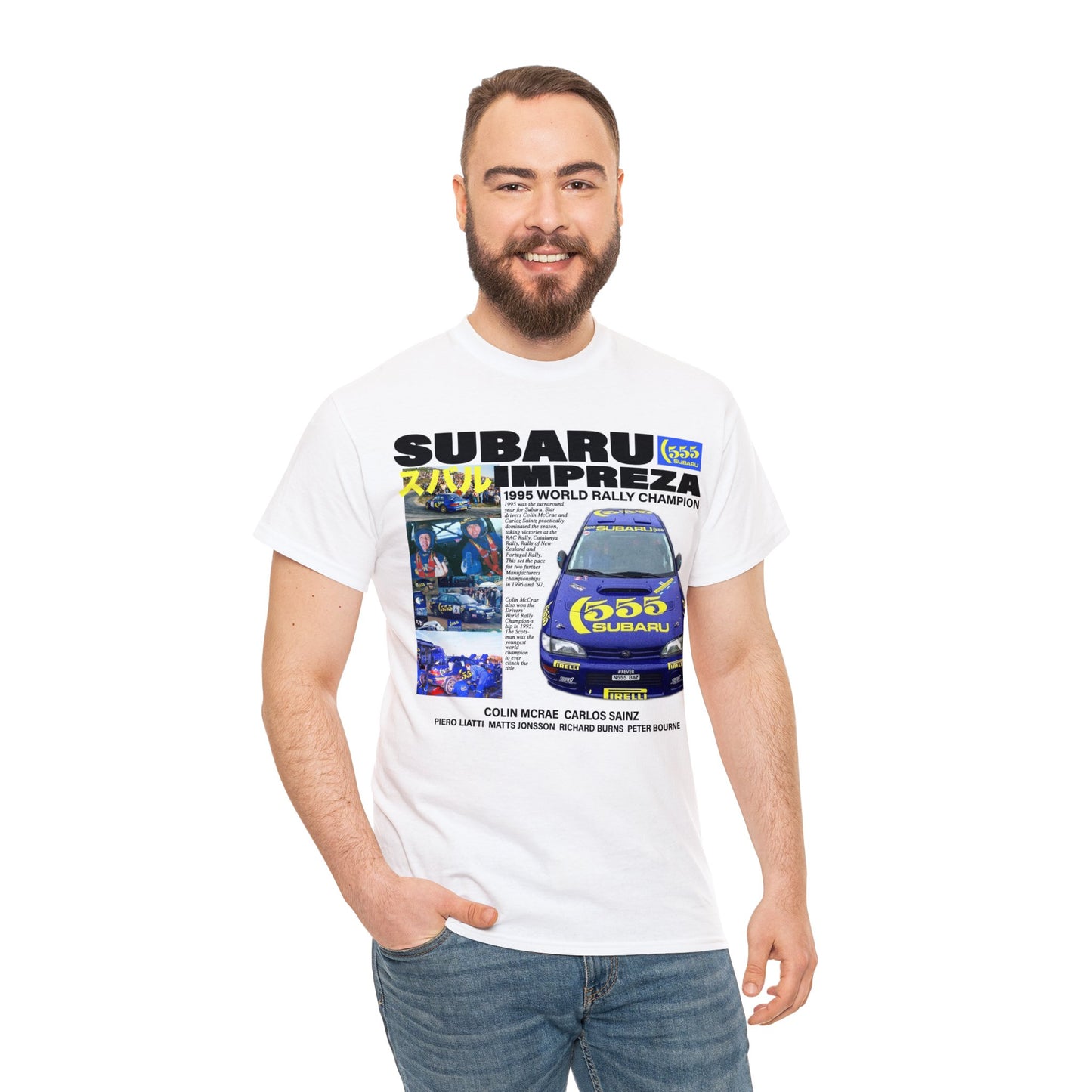 SUBARU IMPREZA WRX 555 SHIRT