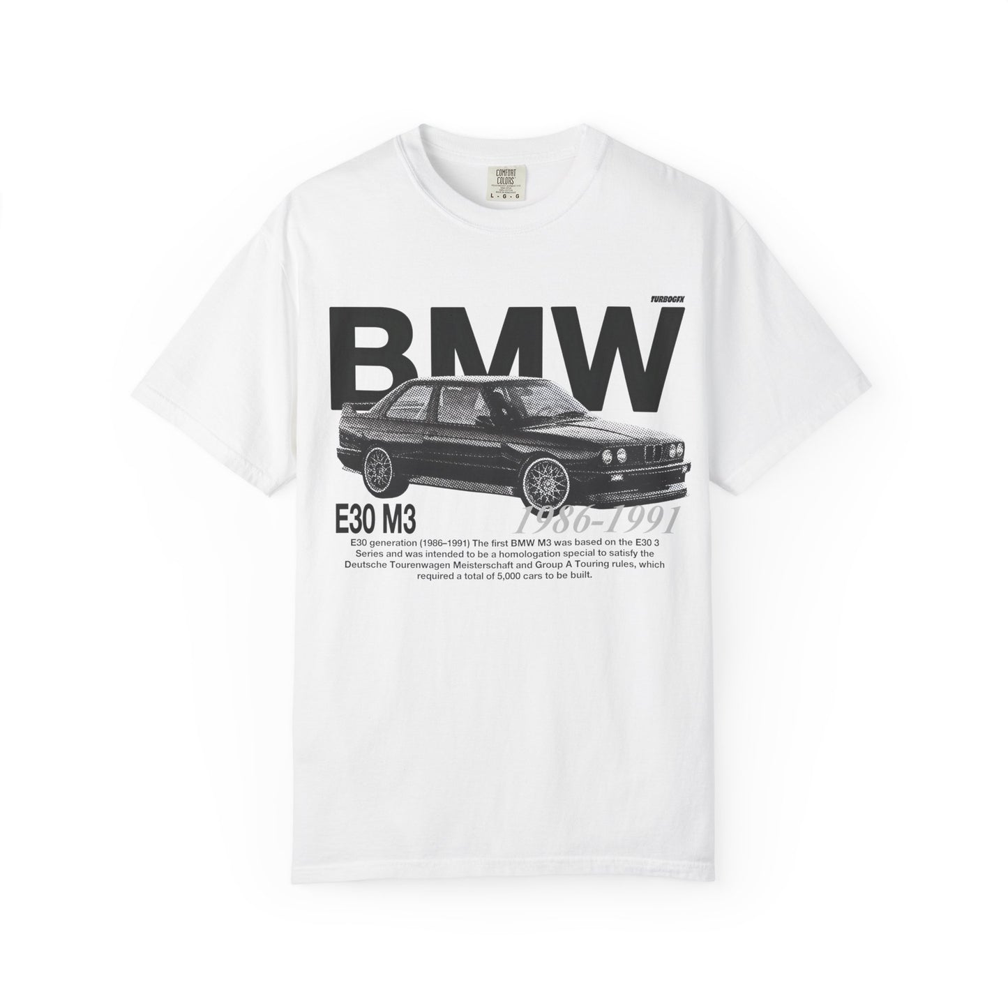 BMW E30 M3 Graphic T‑Shirt (CC)
