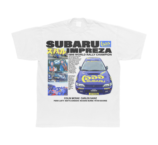 Subaru Impreza Rally Graphic T-Shirt (CC)